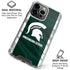 Michigan State University Away Grey Jersey iPhone 16 Pro Clear Case