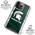 Michigan State University Away Grey Jersey iPhone 16 Pro Max Clear Case