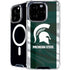 Michigan State University Away Grey Jersey iPhone 16 Pro Max MagSafe Case