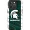 Michigan State University Away Grey Jersey iPhone 16 Pro Max Magsafe Impact Case