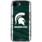 Michigan State University Away Grey Jersey iPhone 16e Clear Case