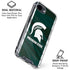 Michigan State University Away Grey Jersey iPhone 16e Clear Case