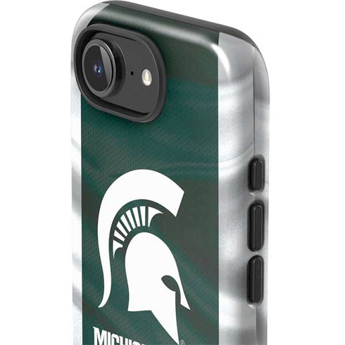 Michigan State University Away Grey Jersey iPhone 16e Impact Case