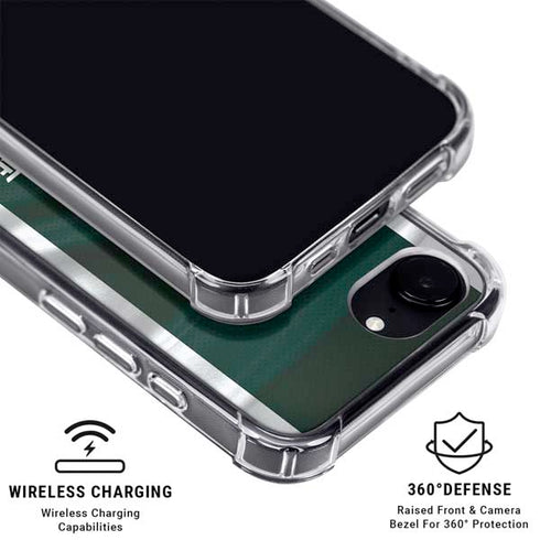 Michigan State University Away Grey Jersey iPhone 16e MagSafe Case