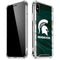 Michigan State University Away Grey Jersey iPhone X/XS Clear Case