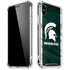 Michigan State University Away Grey Jersey iPhone X/XS Clear Case