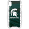 Michigan State University Away Grey Jersey iPhone XS Clear Case