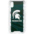 Michigan State University Away Grey Jersey iPhone XS Clear Case