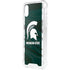 Michigan State University Away Grey Jersey iPhone XS Clear Case