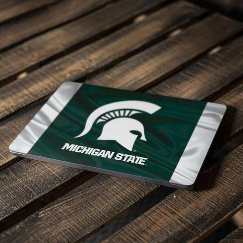 Michigan State University Away Grey Jersey Apple MacBook Air Skin