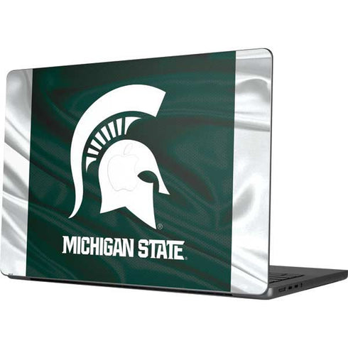 Michigan State University Away Grey Jersey Apple MacBook Pro 14-inch Skin