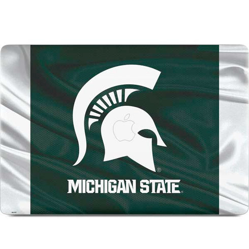 Michigan State University Away Grey Jersey MacBook Skins