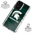 Michigan State University Away Grey Jersey Moto G Power 5G (2024) Clear Case
