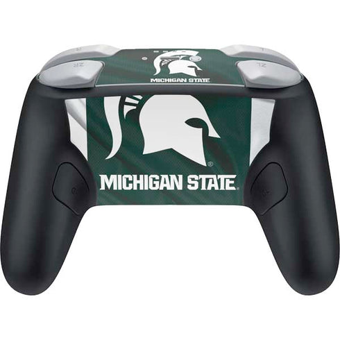 Michigan State University Away Grey Jersey Nintendo Switch 2 (2025) Pro Controller Skin
