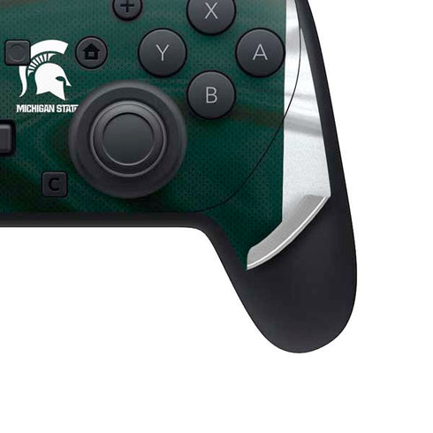 Michigan State University Away Grey Jersey Nintendo Switch 2 (2025) Pro Controller Skin