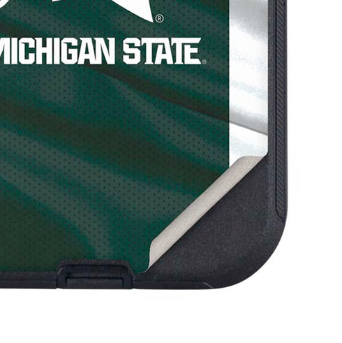 Michigan State University Away Grey Jersey Otterbox Defender iPhone Skin