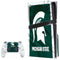 Michigan State University Away Grey Jersey PS5 Pro Disk Bundle Skin