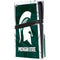 Michigan State University Away Grey Jersey PS5 Pro Disk Console Skin