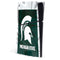Michigan State University Away Grey Jersey PS5 Slim Digital Edition Console Skin
