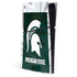 Michigan State University Away Grey Jersey PS5 Slim Digital Edition Console Skin