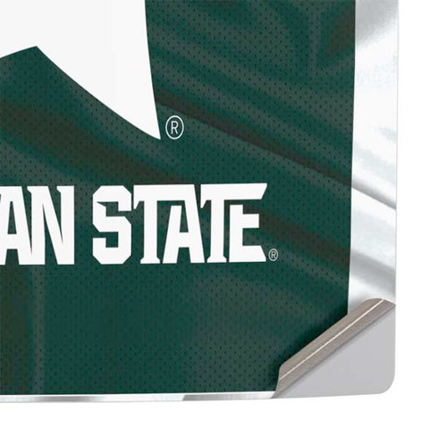 Michigan State University Away Grey Jersey PS5 Slim Digital Edition Console Skin
