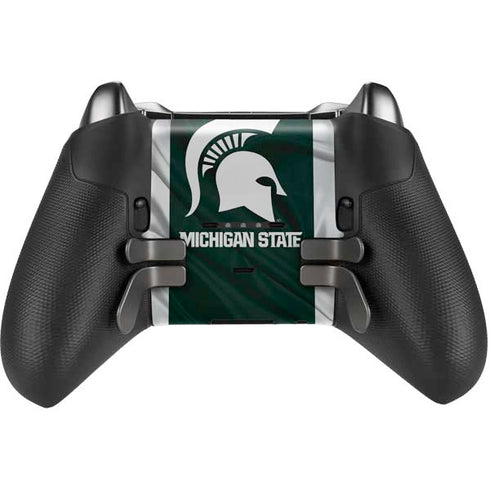 Michigan State University Away Grey Jersey Xbox Elite Wireless Controller Series 2 Skin