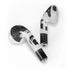 Michigan State University Black and White Stripes Apple AirPods Skin