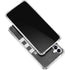 Michigan State University Black and White Stripes Galaxy A16 5G Clear Case