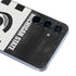 Michigan State University Black and White Stripes Galaxy A36 5G Skin