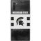 Michigan State University Black and White Stripes Galaxy Note 10 Plus Skin