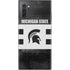 Michigan State University Black and White Stripes Galaxy Note 10 Plus Skin