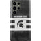 Michigan State University Black and White Stripes Galaxy S23 Ultra Pro Case