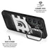 Michigan State University Black and White Stripes Galaxy S24 FE Kickstand Case