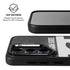 Michigan State University Black and White Stripes Galaxy S24 FE Kickstand Case