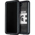 Michigan State University Black and White Stripes Galaxy S24 Plus Waterproof Case