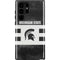 Michigan State University Black and White Stripes Galaxy S25 Ultra Impact Case