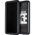 Michigan State University Black and White Stripes Galaxy S24 Waterproof Case