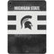 Michigan State University Black and White Stripes Apple iPad Air Skin