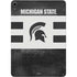 Michigan State University Black and White Stripes Apple iPad Air Skin