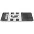 Michigan State University Black and White Stripes Apple iPad Air Skin