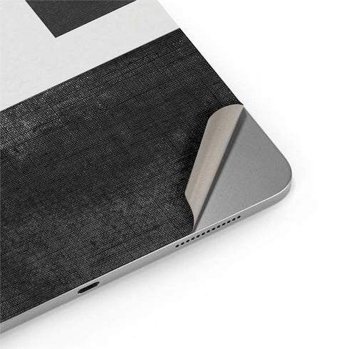 Michigan State University Black and White Stripes Apple iPad Air Skin
