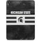 Michigan State University Black and White Stripes Apple iPad Pro Skin
