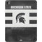 Michigan State University Black and White Stripes iPad Pro 13in M4 (2024) Skin