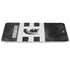 Michigan State University Black and White Stripes iPad Pro 13in M4 (2024) Skin