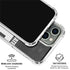 Michigan State University Black and White Stripes iPhone 16 Pro Clear Case