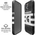 Michigan State University Black and White Stripes iPhone 16 Pro Magsafe Impact Case