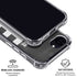 Michigan State University Black and White Stripes iPhone 16e MagSafe Case