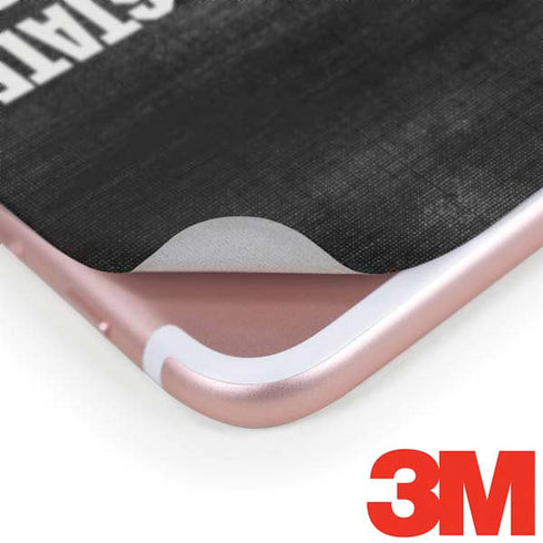 Michigan State University Black and White Stripes iPhone 8 Plus Skin