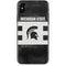 Michigan State University Black and White Stripes iPhone XS Max Skin