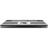 Michigan State University Black and White Stripes Apple MacBook Pro 14-inch Skin